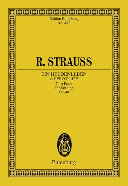 Strauss: A Hero's Life Opus 40 (Study Score) published by Eulenburg